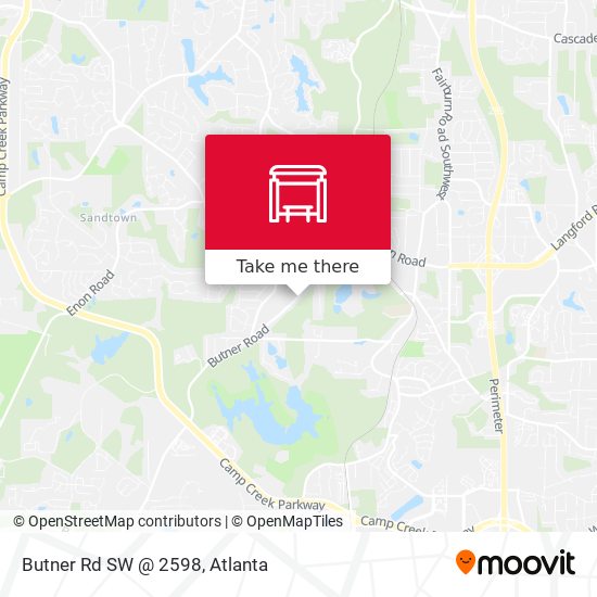 Butner Rd SW @ 2598 map