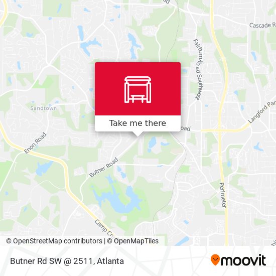 Butner Rd SW @ 2511 map