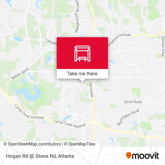 Mapa de Hogan Rd @ Stone Rd