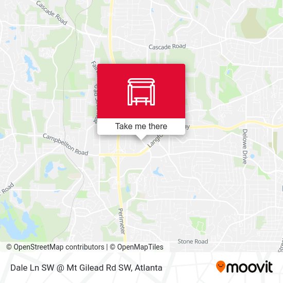 Dale Ln SW @ Mt Gilead Rd SW map