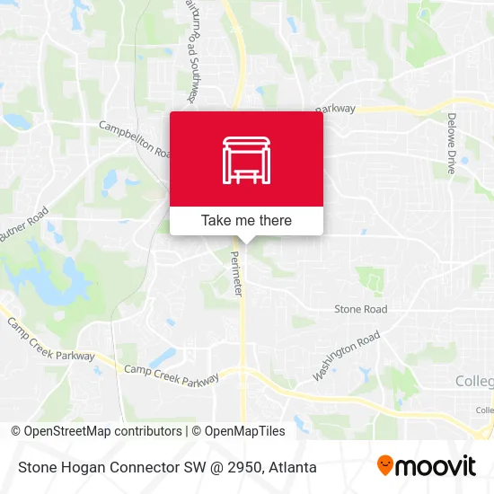 Stone Hogan Connector SW @ 2950 map