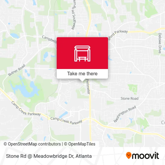 Stone Rd @ Meadowbridge Dr map