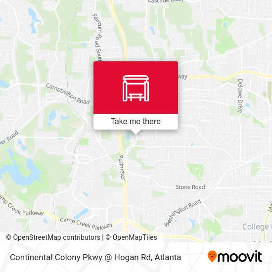 Continental Colony Pkwy @ Hogan Rd map