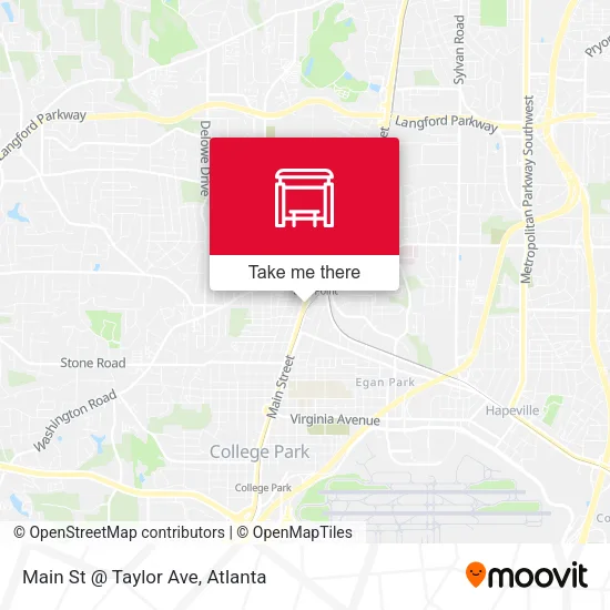 Mapa de Main St @ Taylor Ave