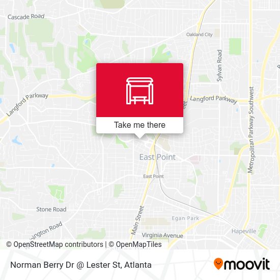 Mapa de Norman Berry Dr @ Lester St