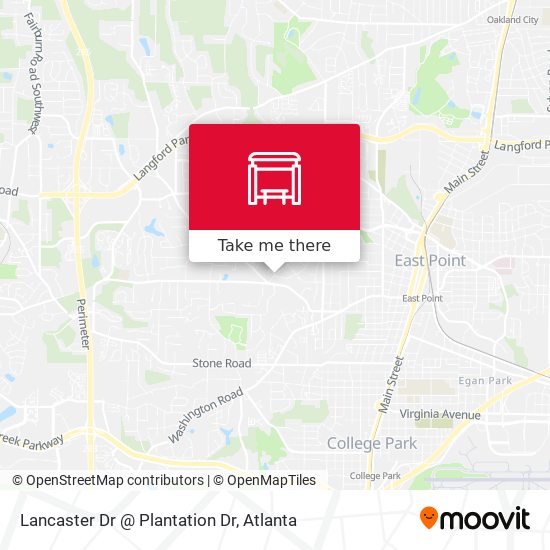 Lancaster Dr @ Plantation Dr map