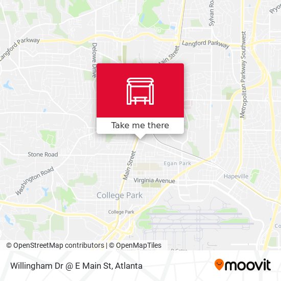 Willingham Dr @ E Main St map