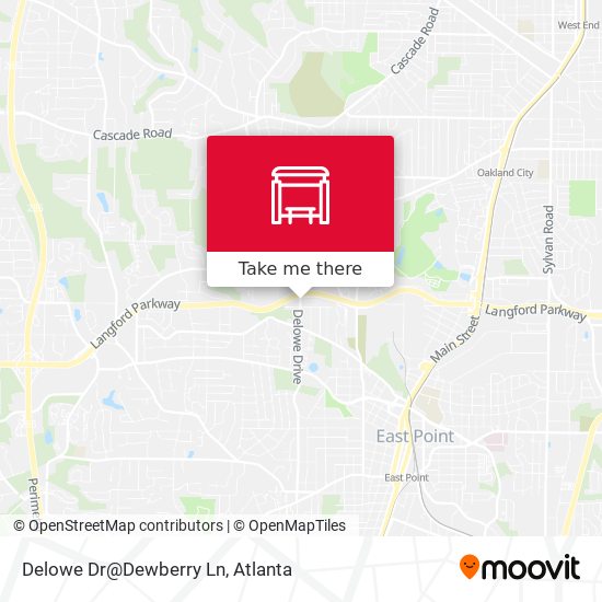 Delowe Dr@Dewberry Ln map