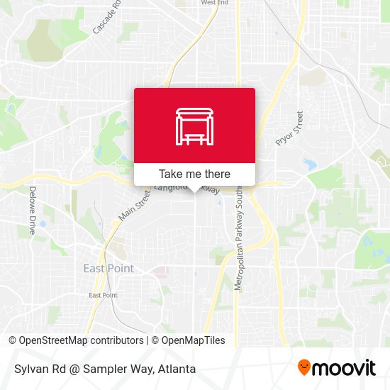 Sylvan Rd @ Sampler Way map