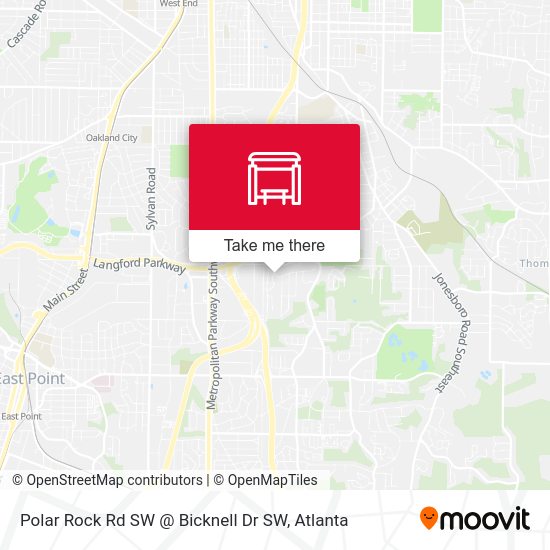 Polar Rock Rd SW @ Bicknell Dr SW map