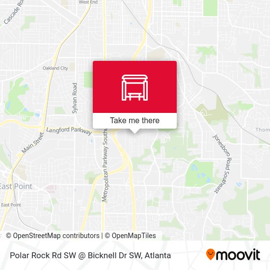 Polar Rock Rd SW @ Bicknell Dr SW map