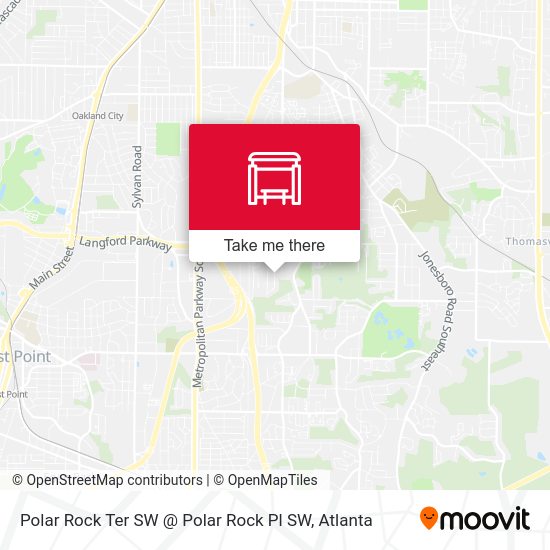 Mapa de Polar Rock Ter SW @ Polar Rock Pl SW