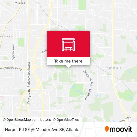 Harper Rd SE @ Meador Ave SE map