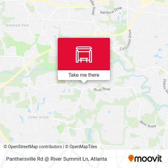 Mapa de Panthersville Rd @ River Summit Ln