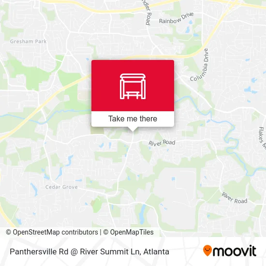 Panthersville Rd @ River Summit Ln map