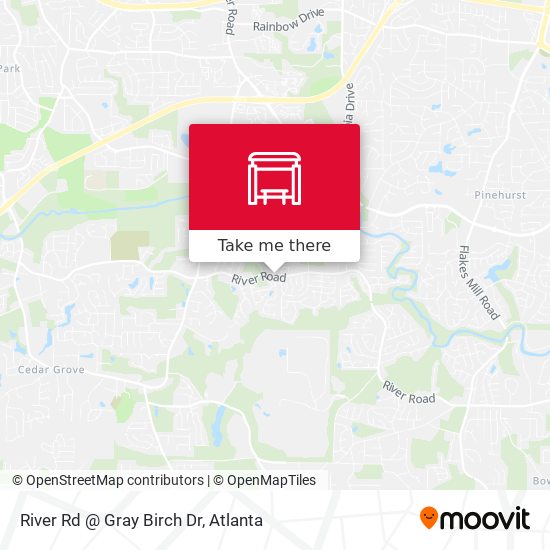 River Rd @ Gray Birch Dr map