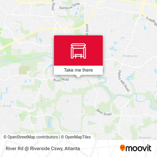 Mapa de River Rd @ Riverside Cswy