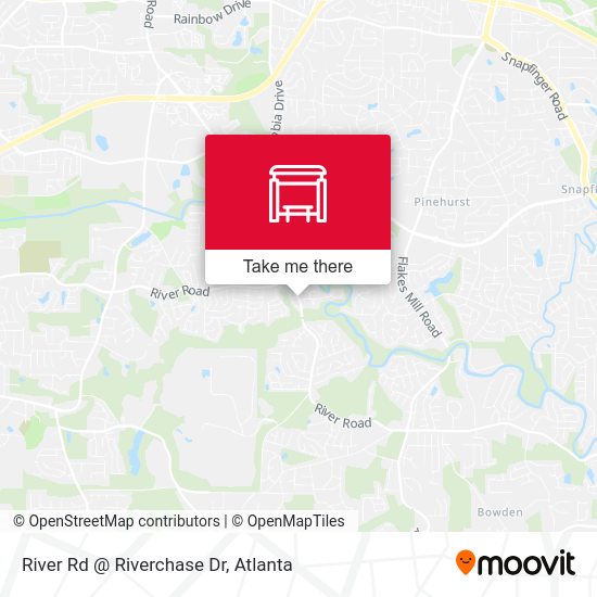 River Rd @ Riverchase Dr map