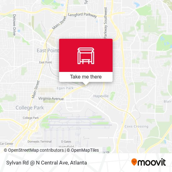Sylvan Rd @ N Central Ave map