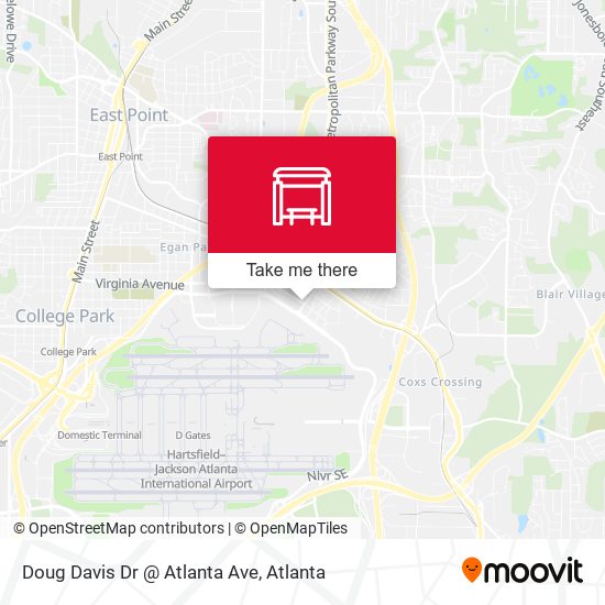 Mapa de Doug Davis Dr @ Atlanta Ave