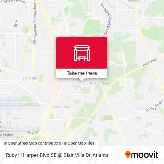 Ruby H Harper Blvd SE @ Blair Villa Dr map