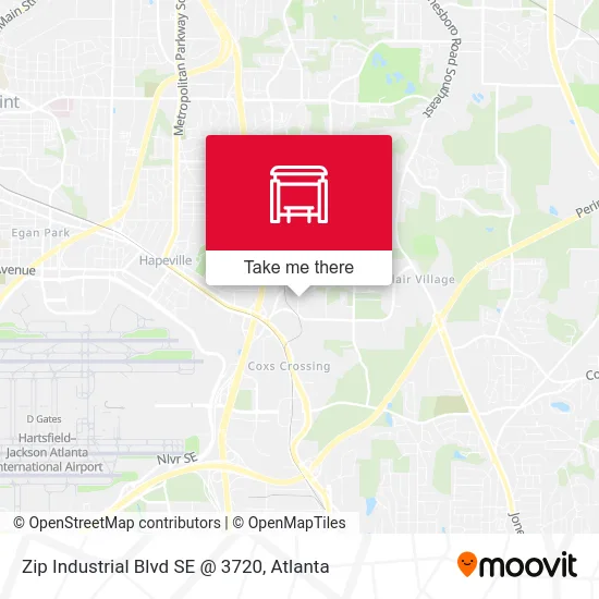 Mapa de Zip Industrial Blvd SE @ 3720