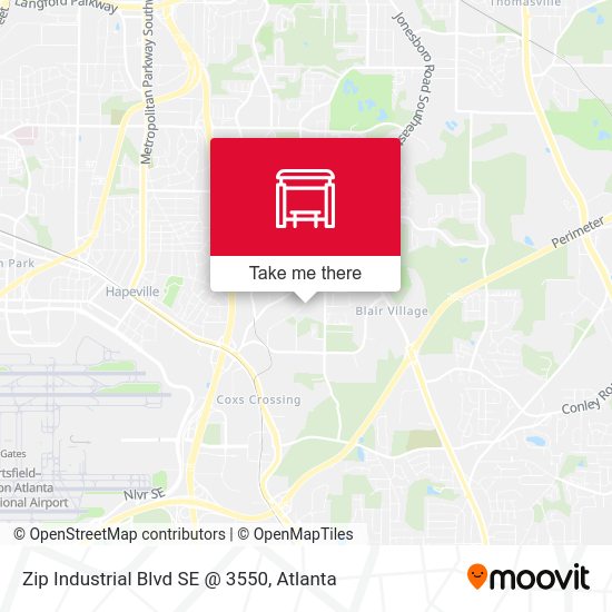 Zip Industrial Blvd SE @ 3550 map