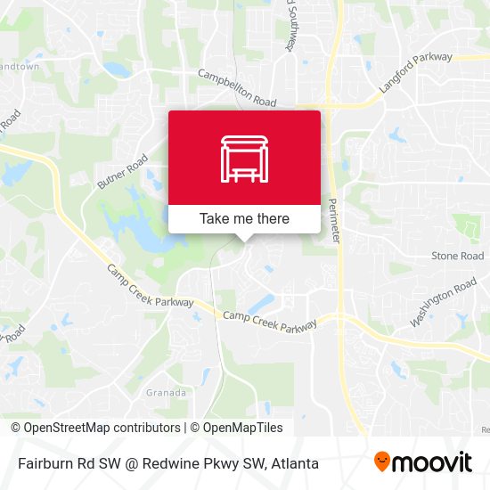 Fairburn Rd SW @ Redwine Pkwy SW map