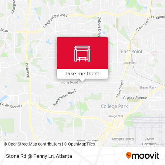 Mapa de Stone Rd @ Penny Ln