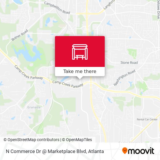 N Commerce Dr @ Marketplace Blvd map