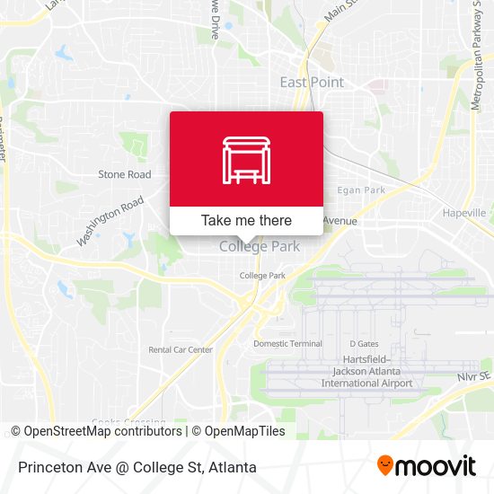 Princeton Ave @ College St map