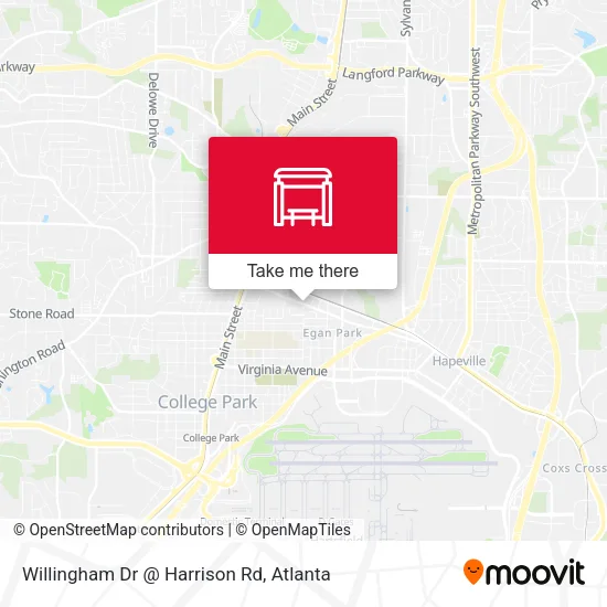 Mapa de Willingham Dr @ Harrison Rd