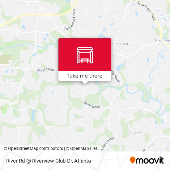 River Rd @ Riverview Club Dr map