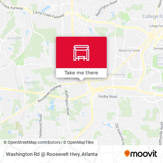 Mapa de Washington Rd @ Roosevelt Hwy