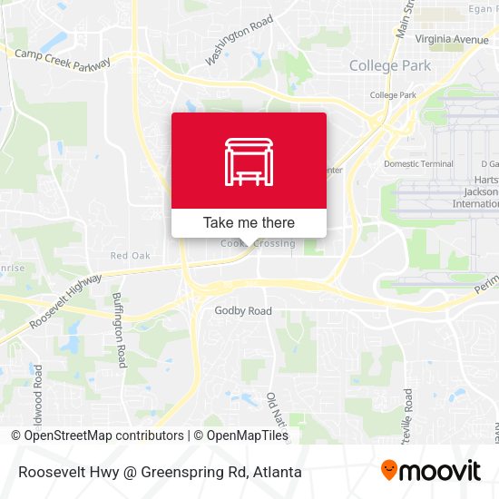 Mapa de Roosevelt Hwy @ Greenspring Rd