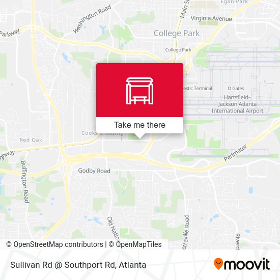 Sullivan Rd @ Southport Rd map