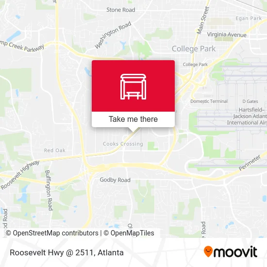 Roosevelt Hwy @ 2511 map