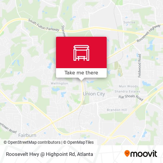 Roosevelt Hwy @ Highpoint Rd map