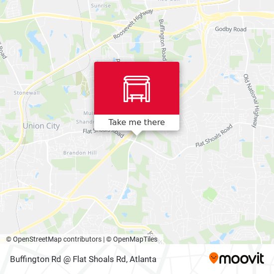Mapa de Buffington Rd @ Flat Shoals Rd