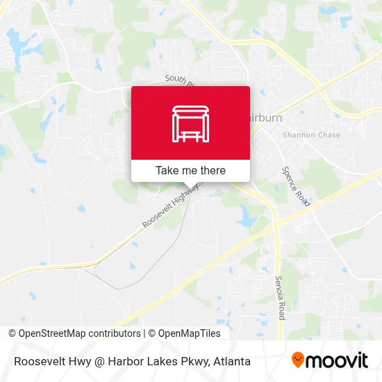 Roosevelt Hwy @ Harbor Lakes Pkwy map