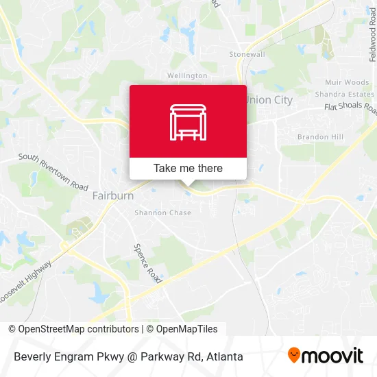 Beverly Engram Pkwy @ Parkway Rd map