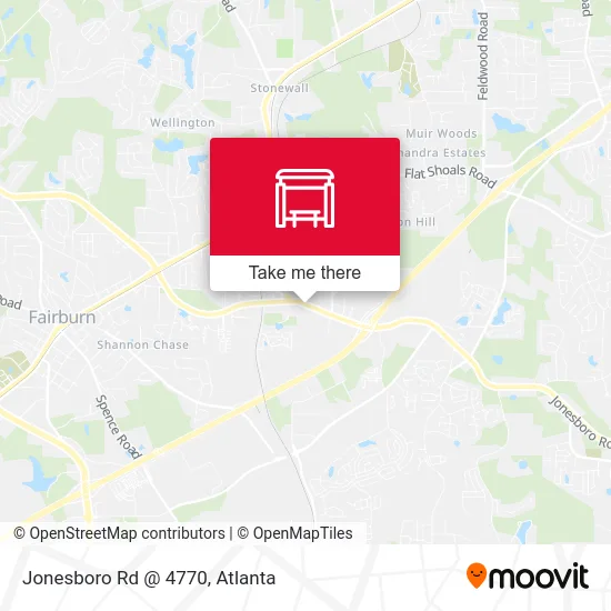 Jonesboro Rd @ 4770 map