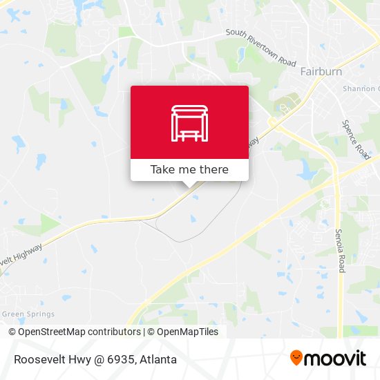 Mapa de Roosevelt Hwy @ 6935