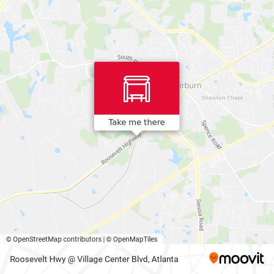 Mapa de Roosevelt Hwy @ Village Center Blvd