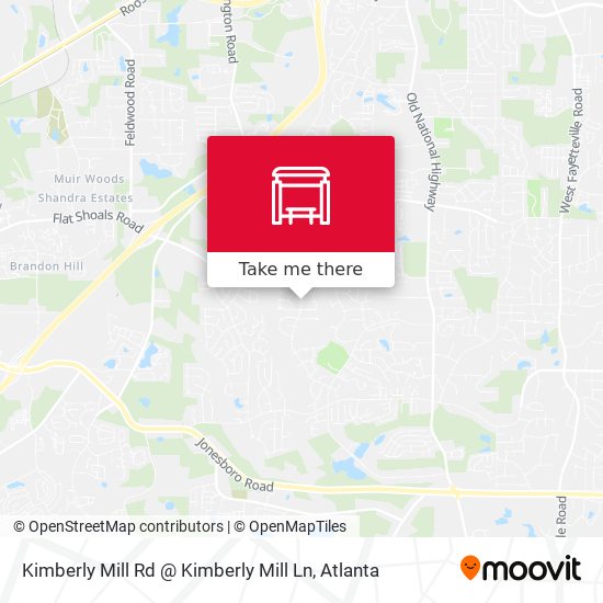 Kimberly Mill Rd @ Kimberly Mill Ln map