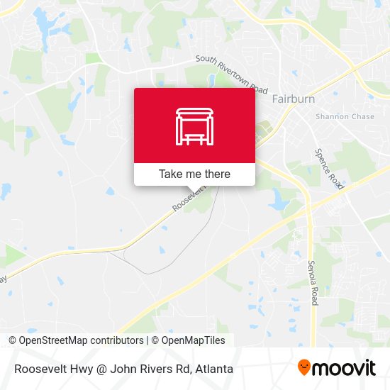 Mapa de Roosevelt Hwy @ John Rivers Rd
