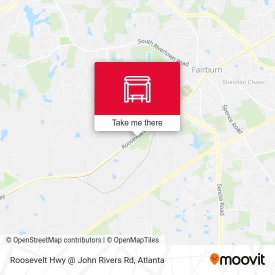Roosevelt Hwy @ John Rivers Rd map