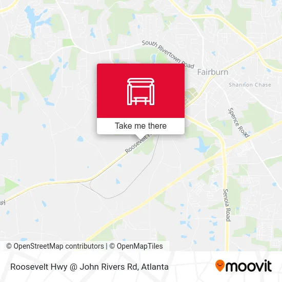 Roosevelt Hwy @ John Rivers Rd map