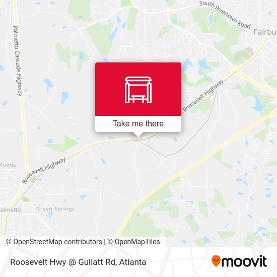 Roosevelt Hwy @ Gullatt Rd map
