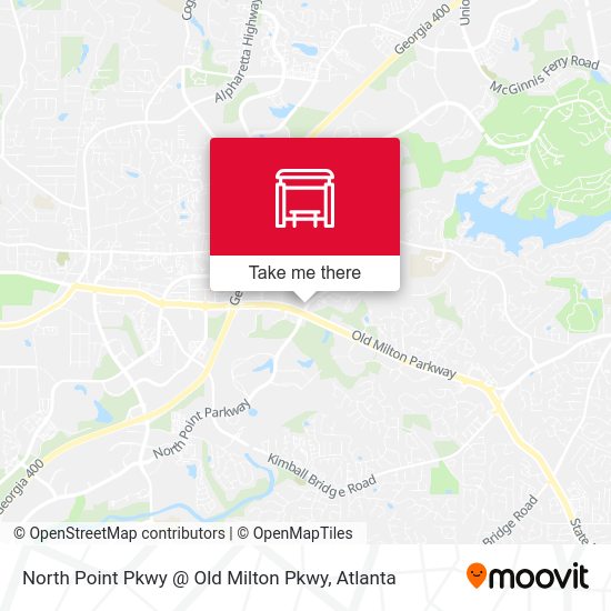 Mapa de North Point Pkwy @ Old Milton Pkwy